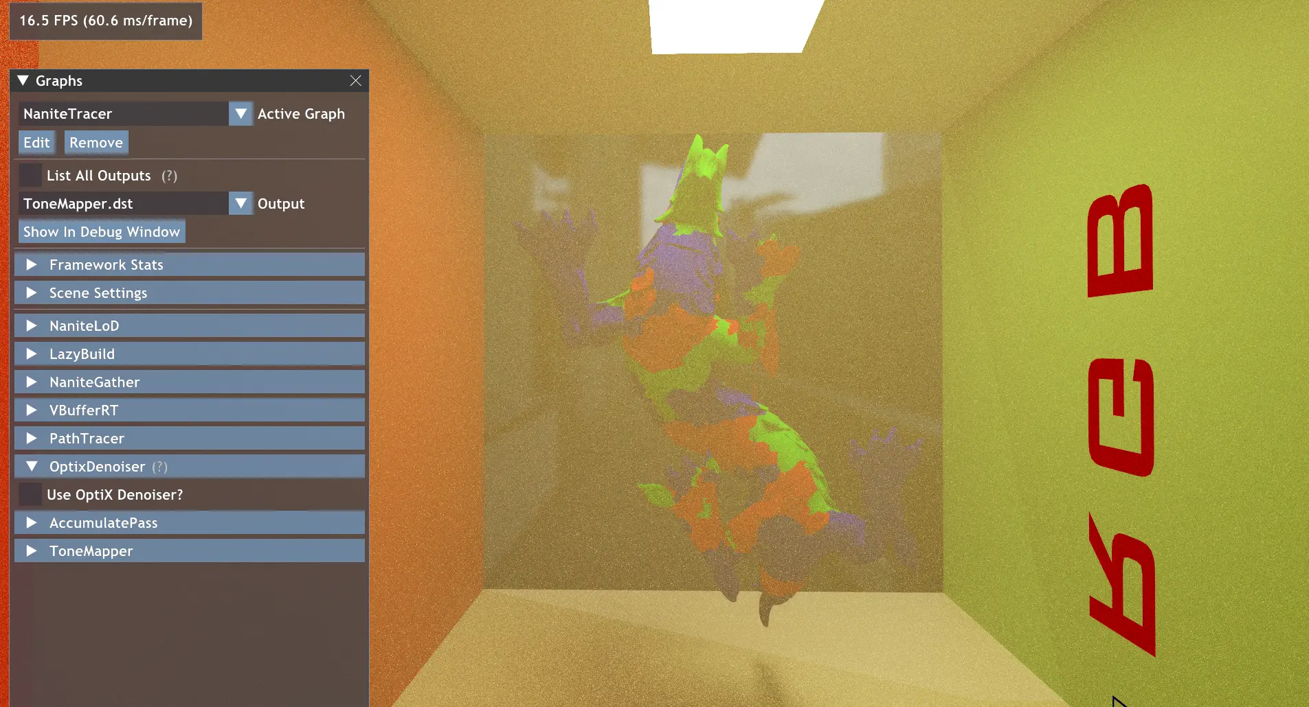 Even if the model is not directly visible, it is still preserved with lower precision.